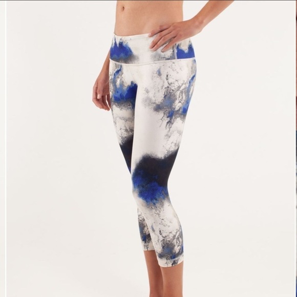 lululemon athletica Wunder Under Crop Legging Milky Way Multi - Picture 2 of 16